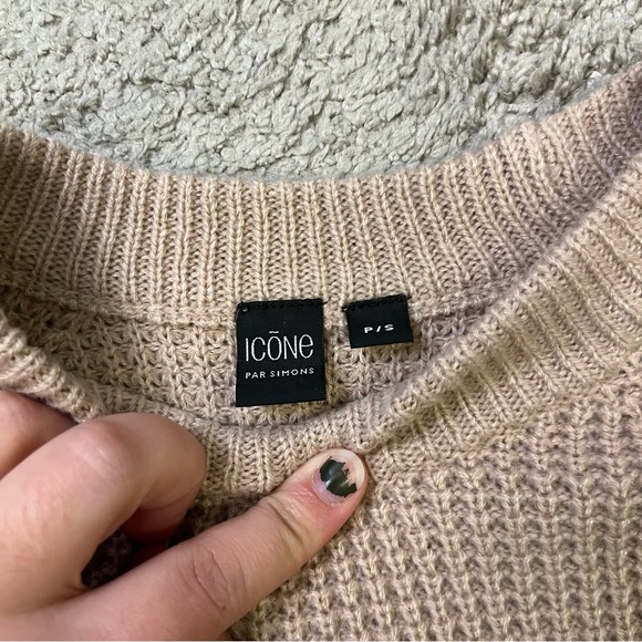 Simons Icone Pale Pink Sweater size S - Picture 2 of 4